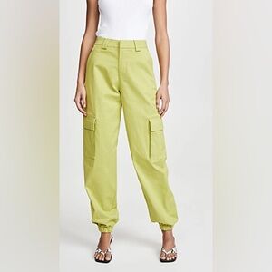 I.AM.GIA Lime Cargo Wide Leg Pants